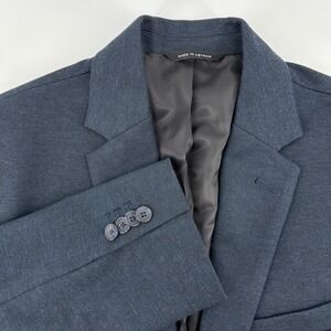 Banana‎ Republic Blazer Mens 38S Blue Standard Fit Two Button Sport Coat